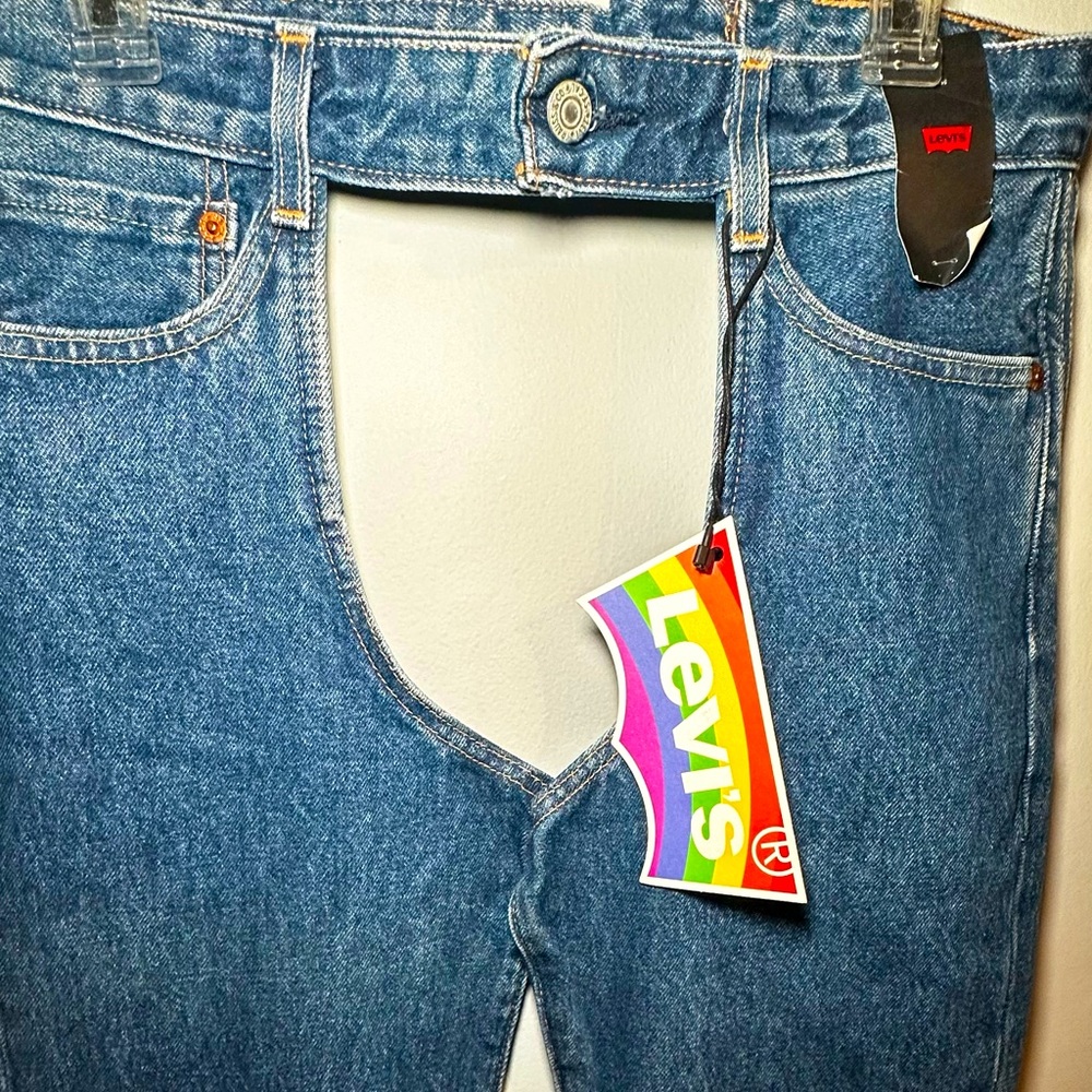 NWT Levi’s Limited Collection Pride Denim Chaps